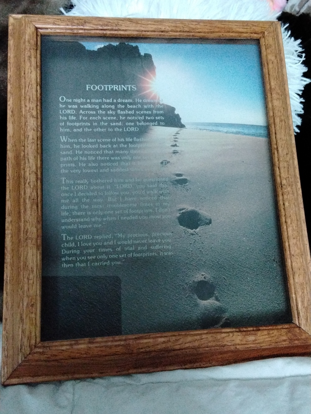 Footprints In The Sand.